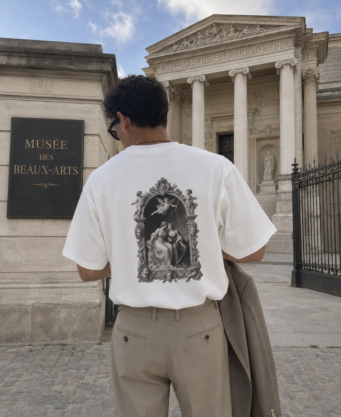 Baroque Love Framed Shirt